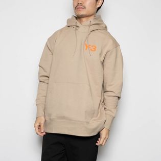 Sサイズ [Y-3]パーカー M CLASSIC CHEST LOGO HOODIE ベージュを