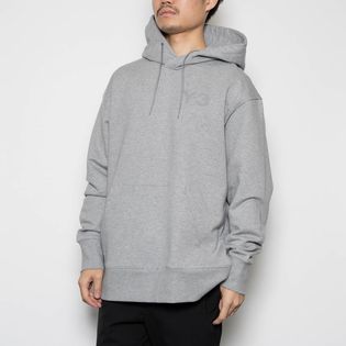 Sサイズ [Y-3]パーカー M CLASSIC CHEST LOGO HOODIE グレーを税込 