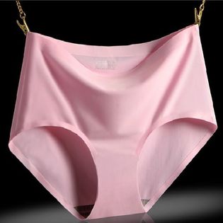 【ピンク・M】ショーツ シームレス シームレスパンツ パンツ 無地 シンプル 伸縮性 履き心地