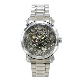 自動巻き腕時計 ミッドサイズのフルスケルトン腕時計 ATW016-SLV メンズ腕時計