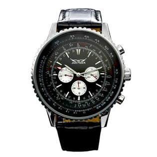 自動巻き腕時計 ビッグケース回転ベゼル腕時計 日付カレンダー ATW018-BLK メンズ腕時計