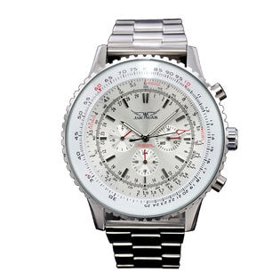 自動巻き腕時計 ビッグケース回転ベゼル腕時計 日付カレンダー ATW018-WHST メンズ腕時計