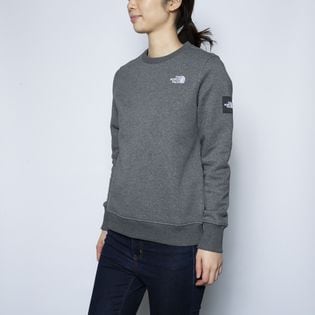 Sサイズ[THE NORTH FACE]トレーナー W SEASONAL FINE CREW グレーを