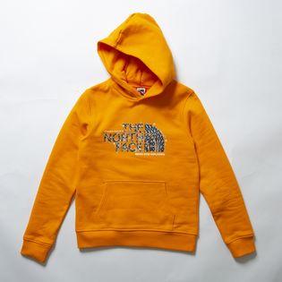 XLサイズ[THE NORTH FACE]パーカー TEEN DREW PEAK P/O オレンジ