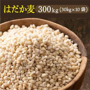 【300kg(30kg×10袋)】国産 はだか麦 雑穀米【業務用サイズ 】