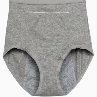 【グレー】ポケット付き　サニタリーショーツ 下着 パンツ 生理用ショーツ サニタリー