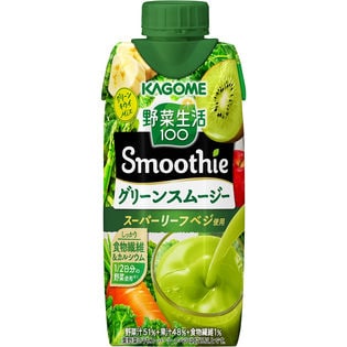 カゴメ 野菜生活100 Smoothie グリーンスムージー 330ml×12本