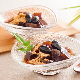 【9個】京都 萬屋琳窕 黒豆入り黒糖わらび餅（YJ-SKR）