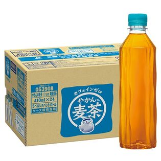 【24本】やかんの麦茶 from 爽健美茶 PET 410ml ラベルレス