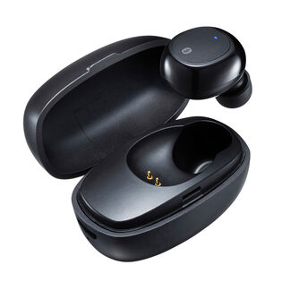 超小型Bluetooth片耳ヘッドセット（充電ケース付き）　サンワサプライ