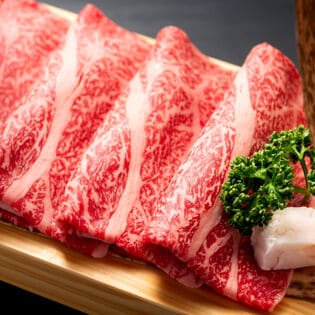 【計500g(250g×2P)】Meat Plus「鹿児島黒牛」A4ランク以上肩ローススライス