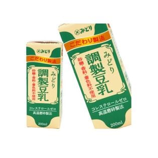 【200ml×48本】九州乳業 みどり豆乳 調製豆乳（高温摩砕製法）