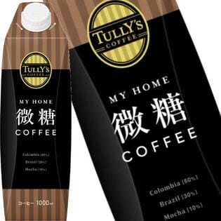 【1000m×24本】伊藤園 タリーズコーヒー マイホーム 微糖コーヒー