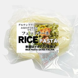 【計600g/100gx6袋】 ライスパスタ 半生パスタ フェットチーネ（平麺） 6食