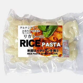 【計600g/100gx6袋】 ライスパスタ 半生パスタ リガトー二（ショート） 6食