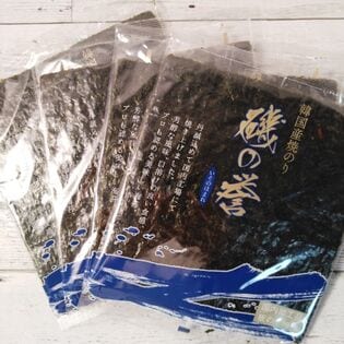 【計40枚/10枚×4袋】韓国産焼のり 磯の誉