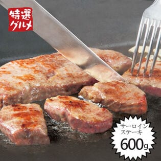 【計600g/120g×5枚】サーロインステーキ