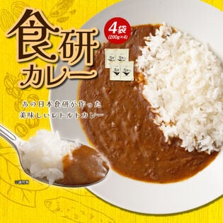 【4袋】食研カレー（200g×4）