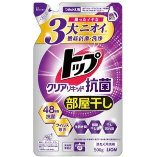 トップクリアリキッド 抗菌 つめかえ用 500G ×12点セット