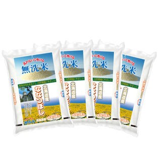 【計8kg(2kg×4袋)】令和5年産 北海道産ななつぼし 無洗米
