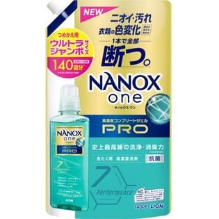 NANOX one PRO つめかえ用ウルトラジャンボ 1400g×6点セット