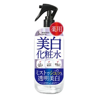 4点セット] ホワイトルフィフス 薬用化粧水 500ml＆クレンジングジェル