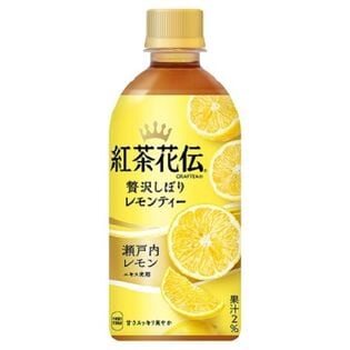 【48本】紅茶花伝 クラフティー 贅沢しぼりレモンティー 440mlPET