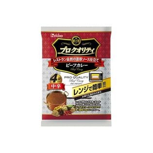 ハウス食品 プロクオリティ ビーフカレー 中辛 170gx4x6