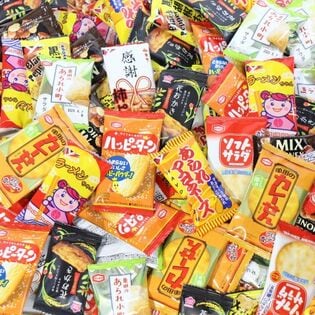 【10種/計100個】亀田製菓・ヤスイフーズ ・銀の汐 小分け小袋(個包装)詰め合わせセット