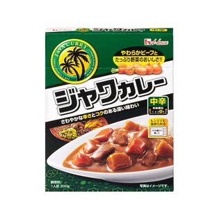 ハウス レトルトジャワカレー 中辛 200g x10