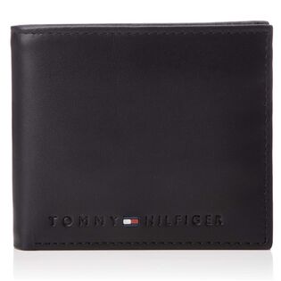 Tommy Hilfiger トミーヒルフィガー メンズ 二つ折財布 31TL25X005 ブラック