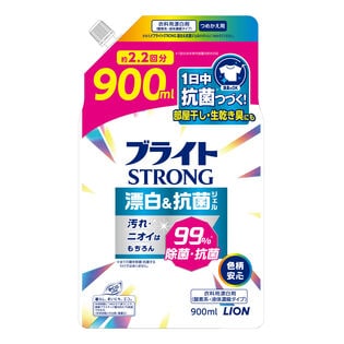 ブライトSTRONG　漂白＆抗菌ジェル　つめかえ用　900ML×12点セット