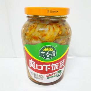 吉香居 爽口下飯菜（瓶装）ザーサイ 350g