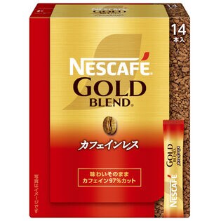 ネスカフェ ゴールドブレンド カフェインレスブラックスティック 2g×14本x6箱