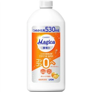 チャーミー マジカ 速乾+カラッと除菌 オレンジの香り つめかえ用の香り　530ML×15点セット