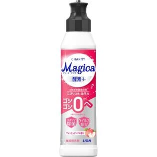 チャーミー マジカ 速乾+カラッと除菌 ピーチの香り本体　220ML×24点セット