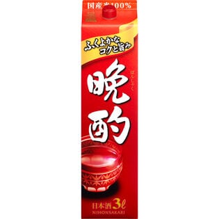 日本盛 晩酌 3000ml×4本