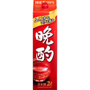 日本盛 晩酌 2000ml×6本