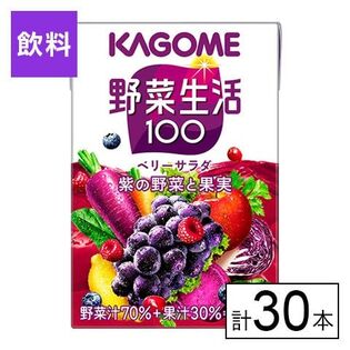 カゴメ 野菜生活100 ベリーサラダ 100ml×30本