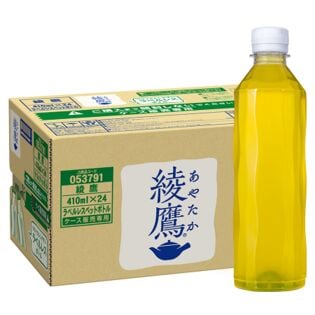 【24本】綾鷹 410ml PET ラベルレス