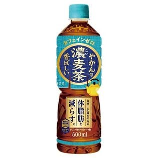 【24本】【機能性表示食品】やかんの濃麦茶 from 爽健美茶 600ml PET