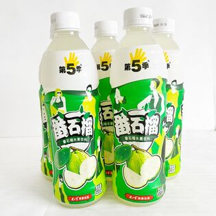 【5本セット】健力寶 第5季番石榴水果飲料 ザクロジュース 450ml