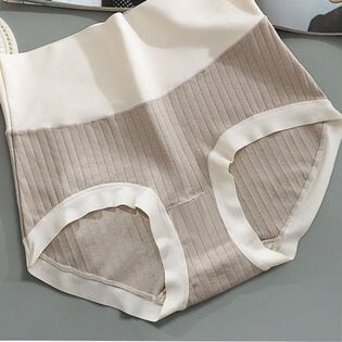 【キャメル】ハイウエストシームレスショーツ