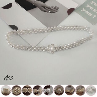 レディースパールゴムベルト（A05）