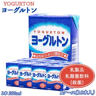 【200ml×16本】ヨーグルトン はちみつ オリゴ糖配合