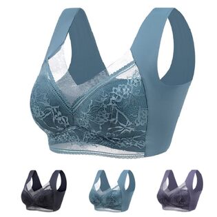 【3色セット／3Lサイズ（Lサイズ相当）】快適ワイヤレスブラ