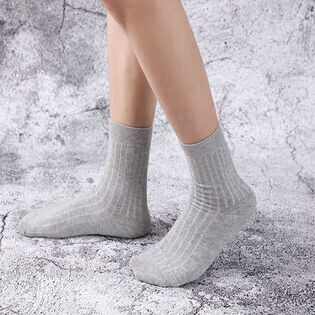 【ライトグレー】メンズソックス シンプル