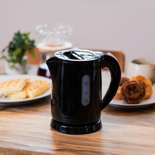 【ブラック】コンパクトケトル 0.8L