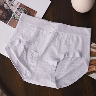 【ライトパープル】シンプルカラーショーツ