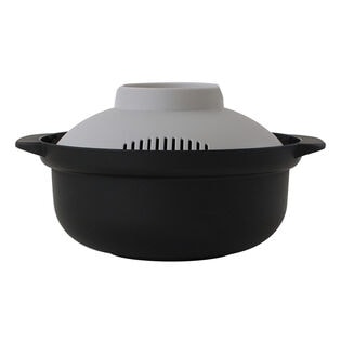 【ブラック】レンジ鍋 Recopo レコポ &NE アンドエヌイー NIM-118/BK